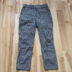 Gingham/checkered pants